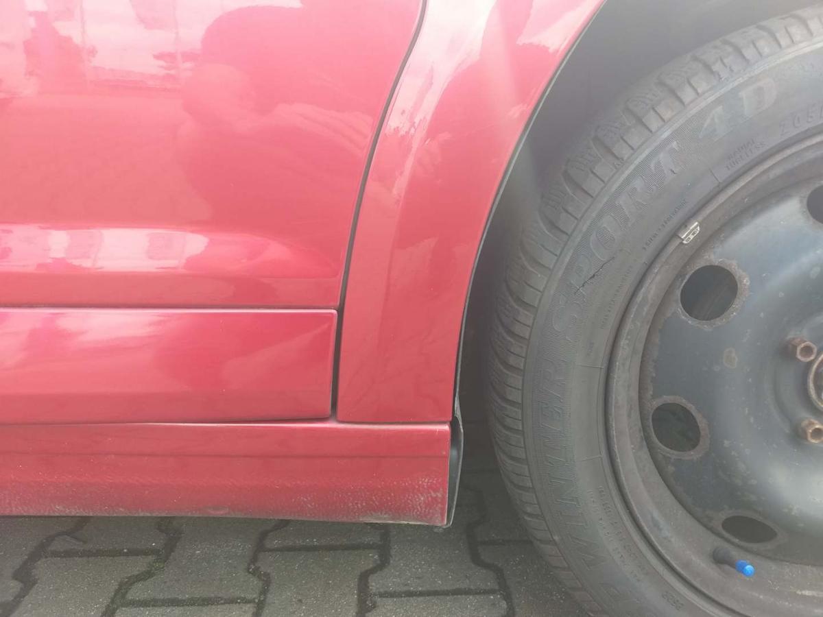 Citroen C4 original Kotflügel vorn rechts EKQ Luziferrot Bj.2006